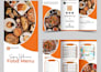 do food menu design restaurant menu design digital food menu design qr code